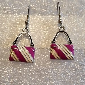 Miche Nicole purse pierced earrings